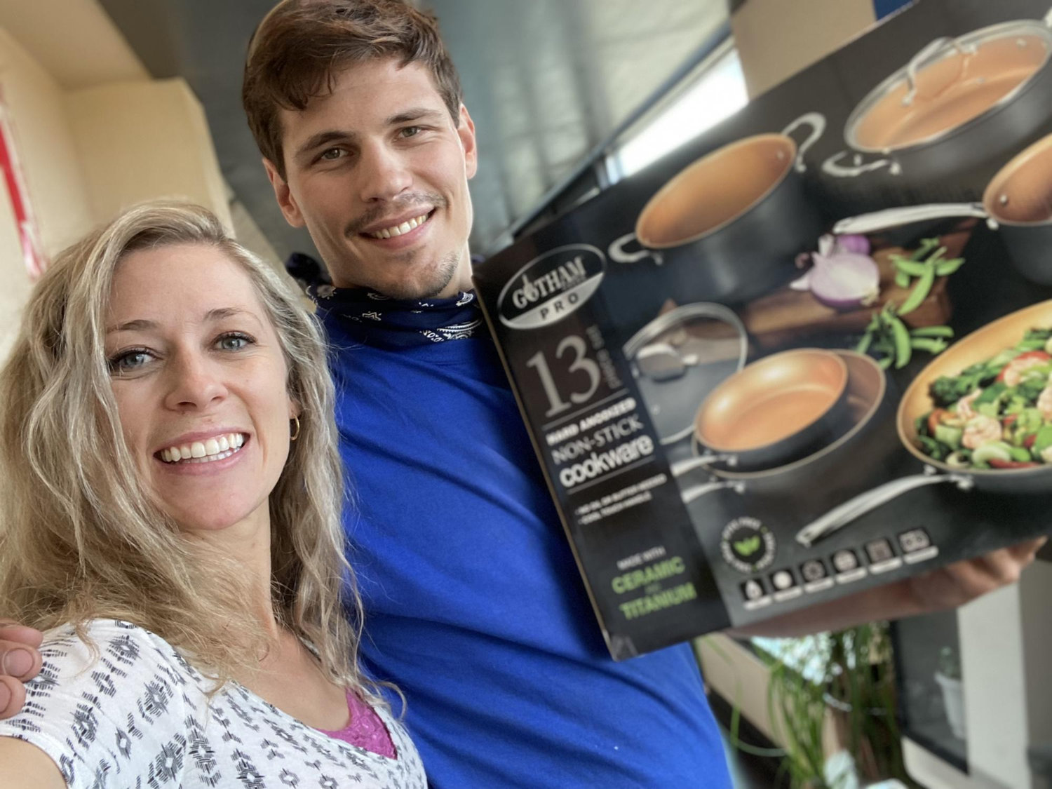 There could not be a more grateful couple for every single gift!