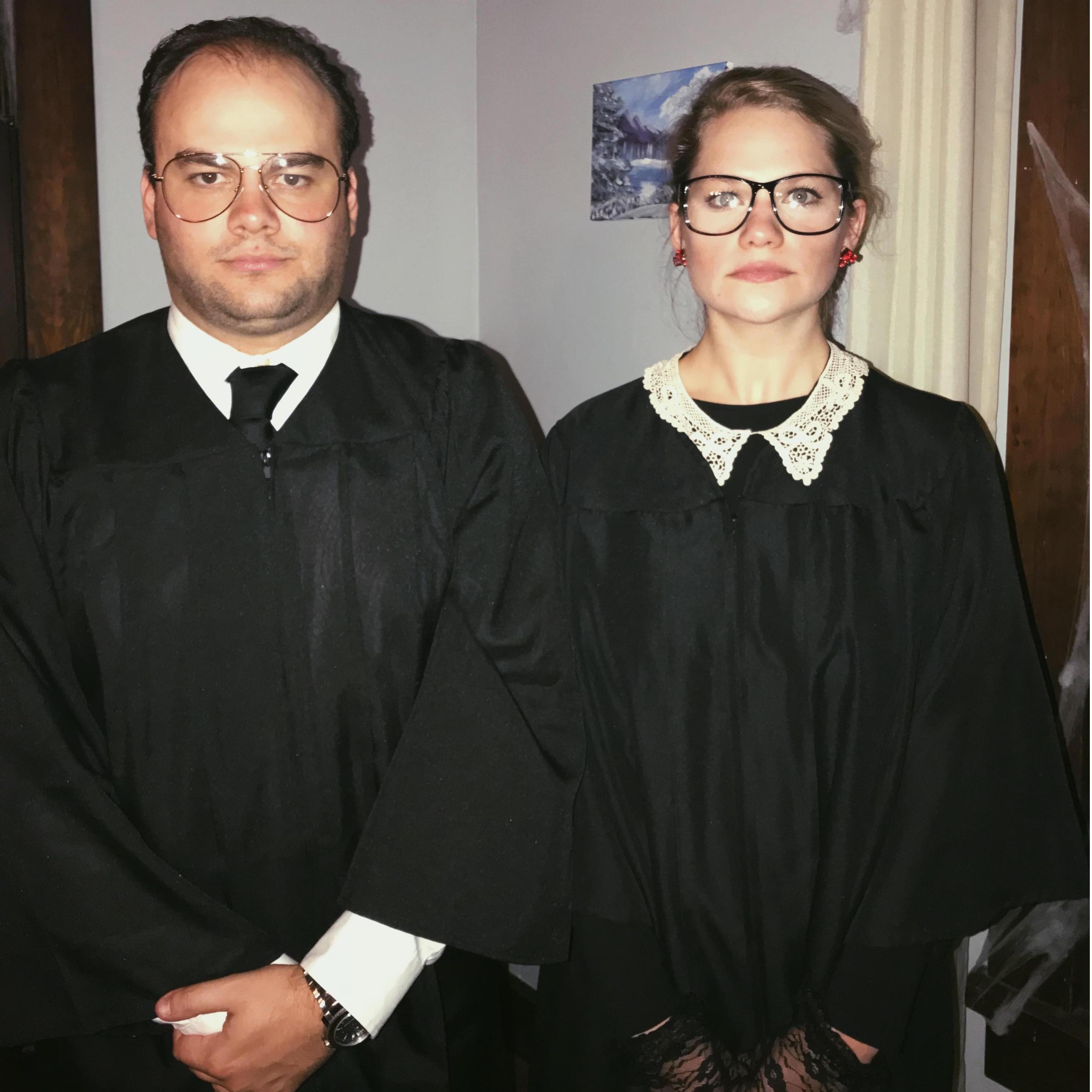 Halloween 2018 
Antonin Scalia and Ruth Bader Ginsburg