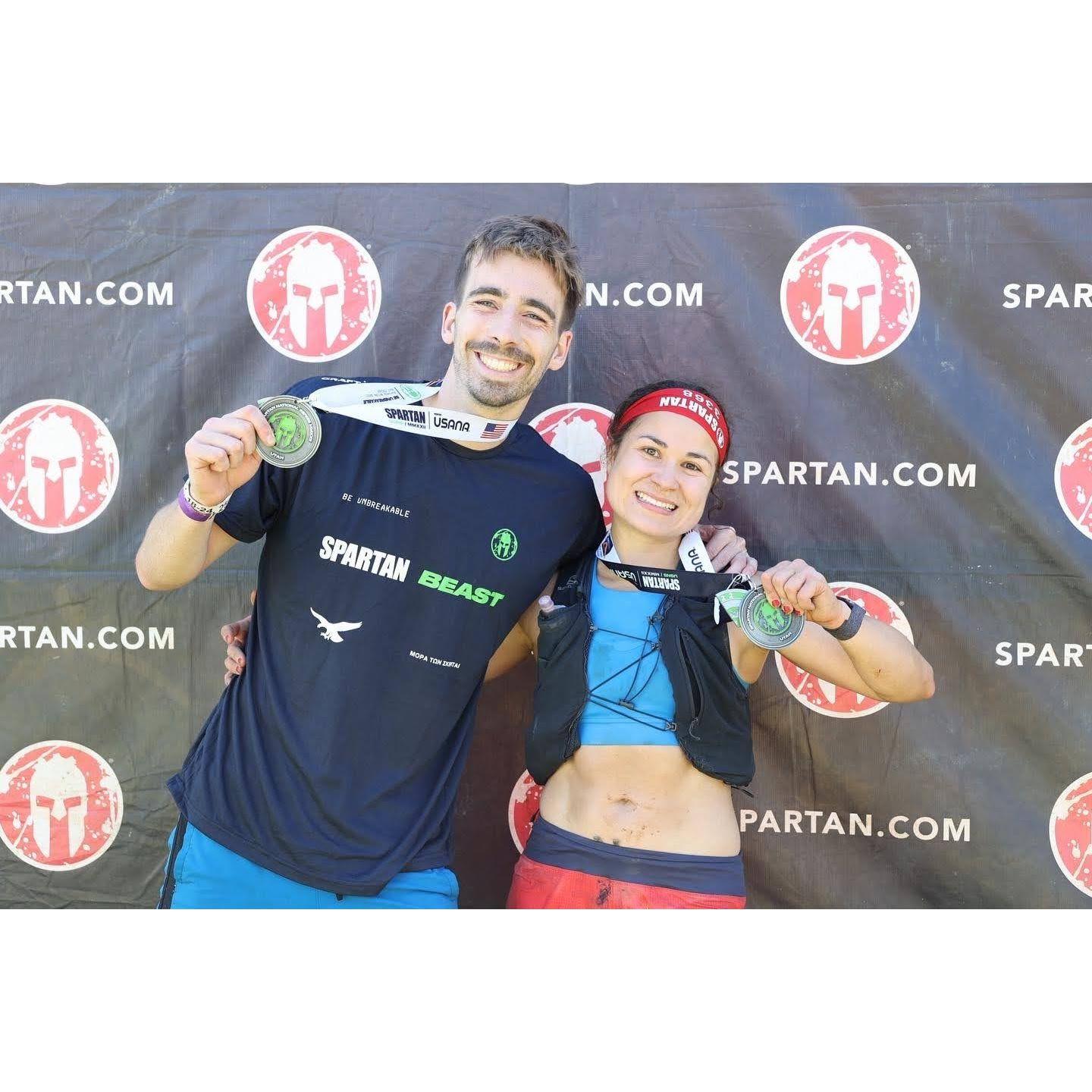 After running a Spartan race in Utah (Jul 2022)