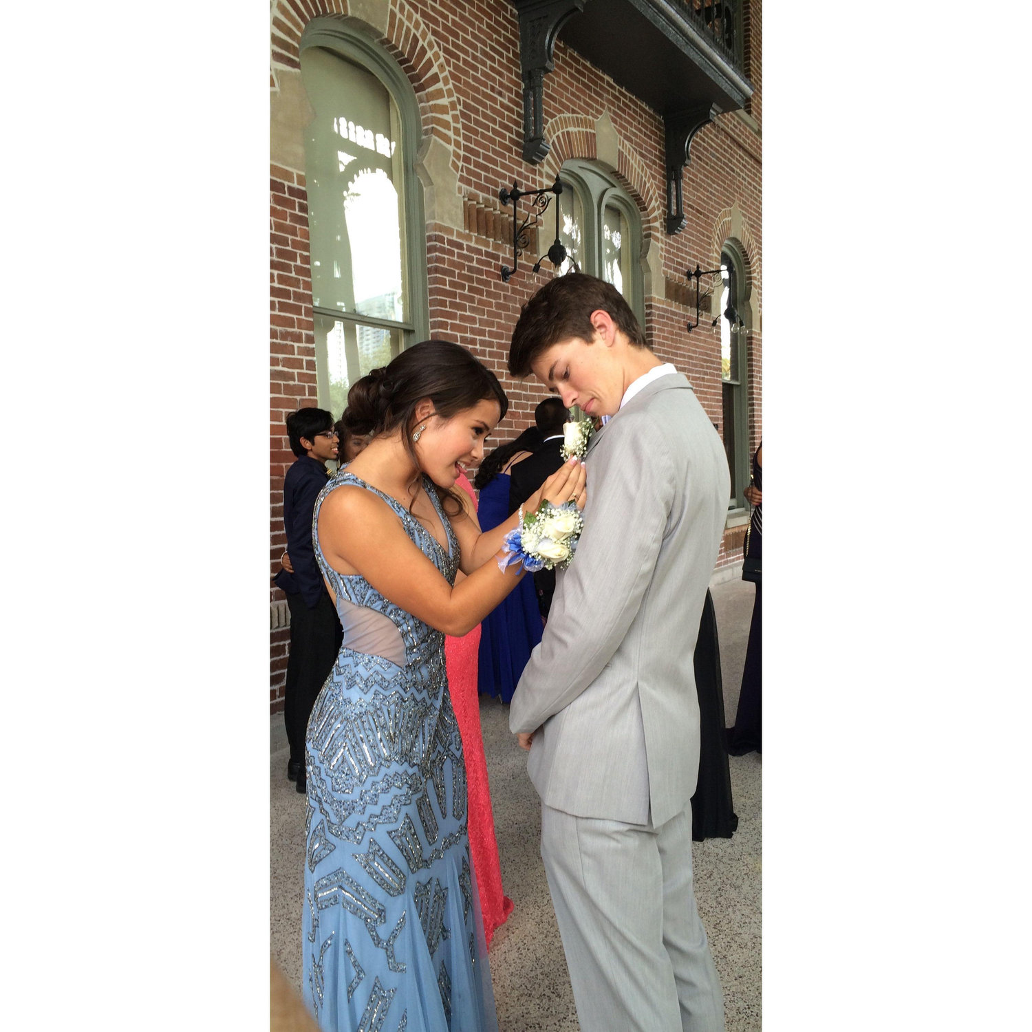 Our first (Jaelyn's senior) prom 2016
