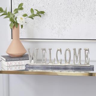Welcome Glam Decorative Sign