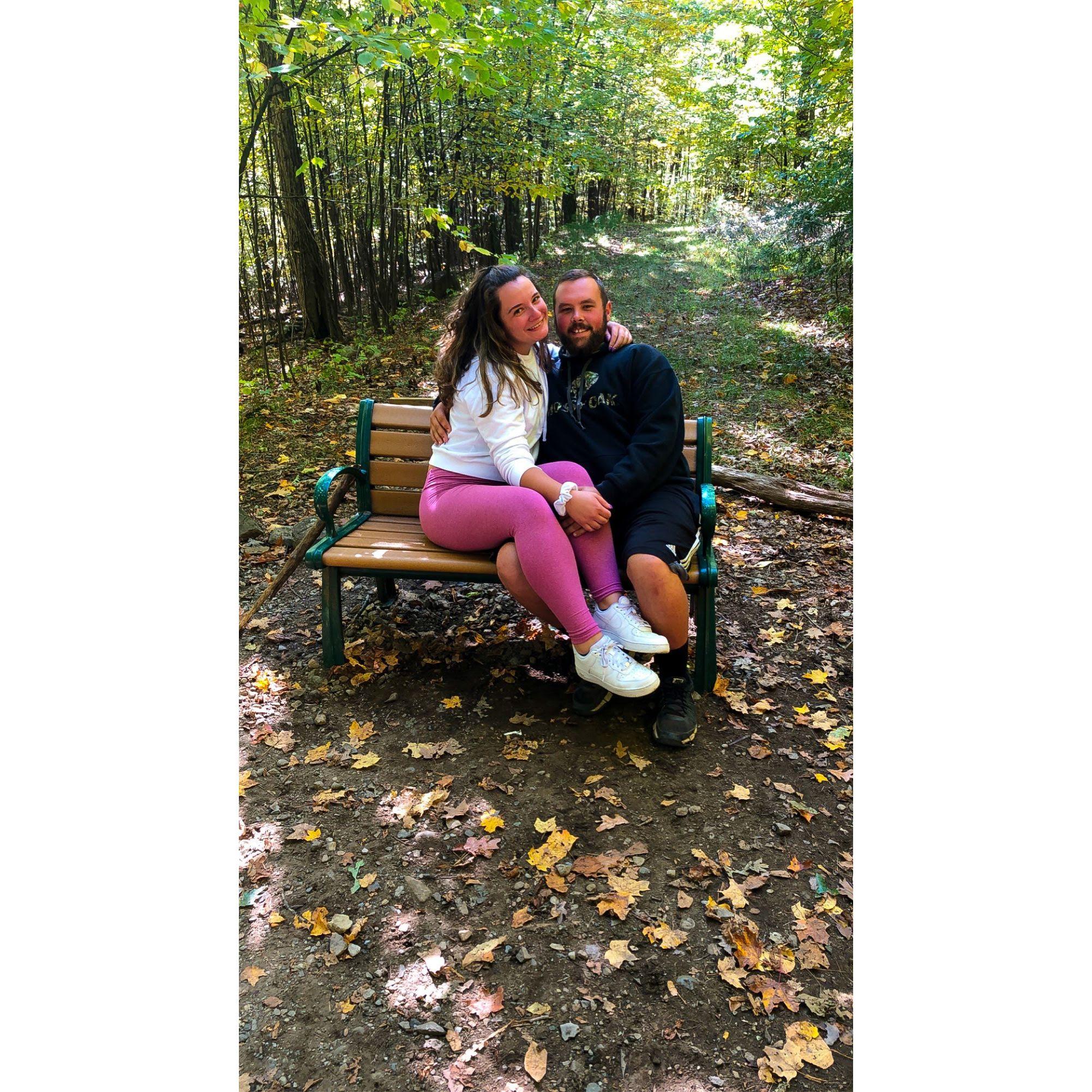 First trip together...Lake George 2019 (to visit Mikey, with Jaci of course!)