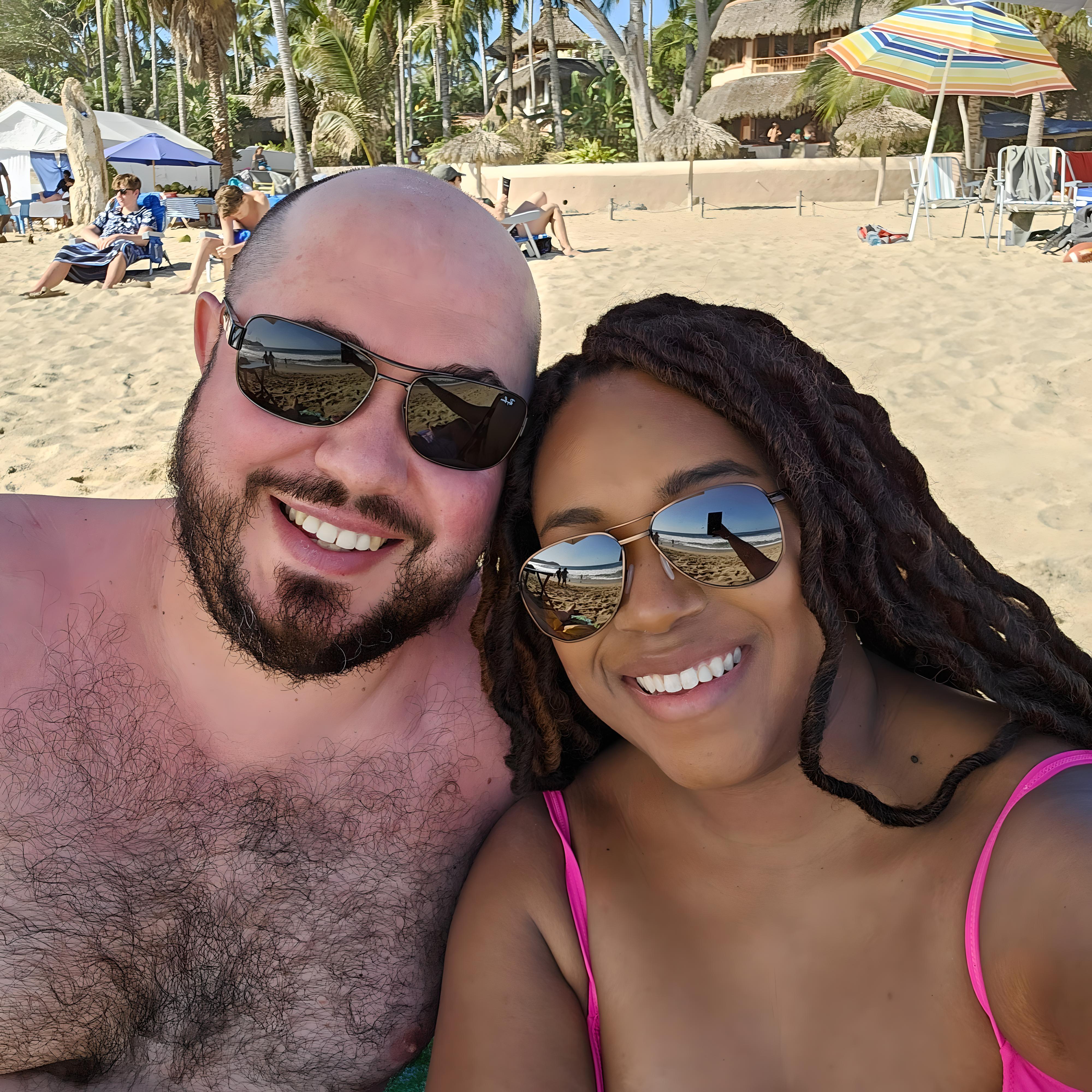 At the beach in Sayulita.