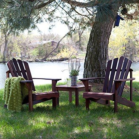 Richmond Adirondack Chair Set with FREE Side Table