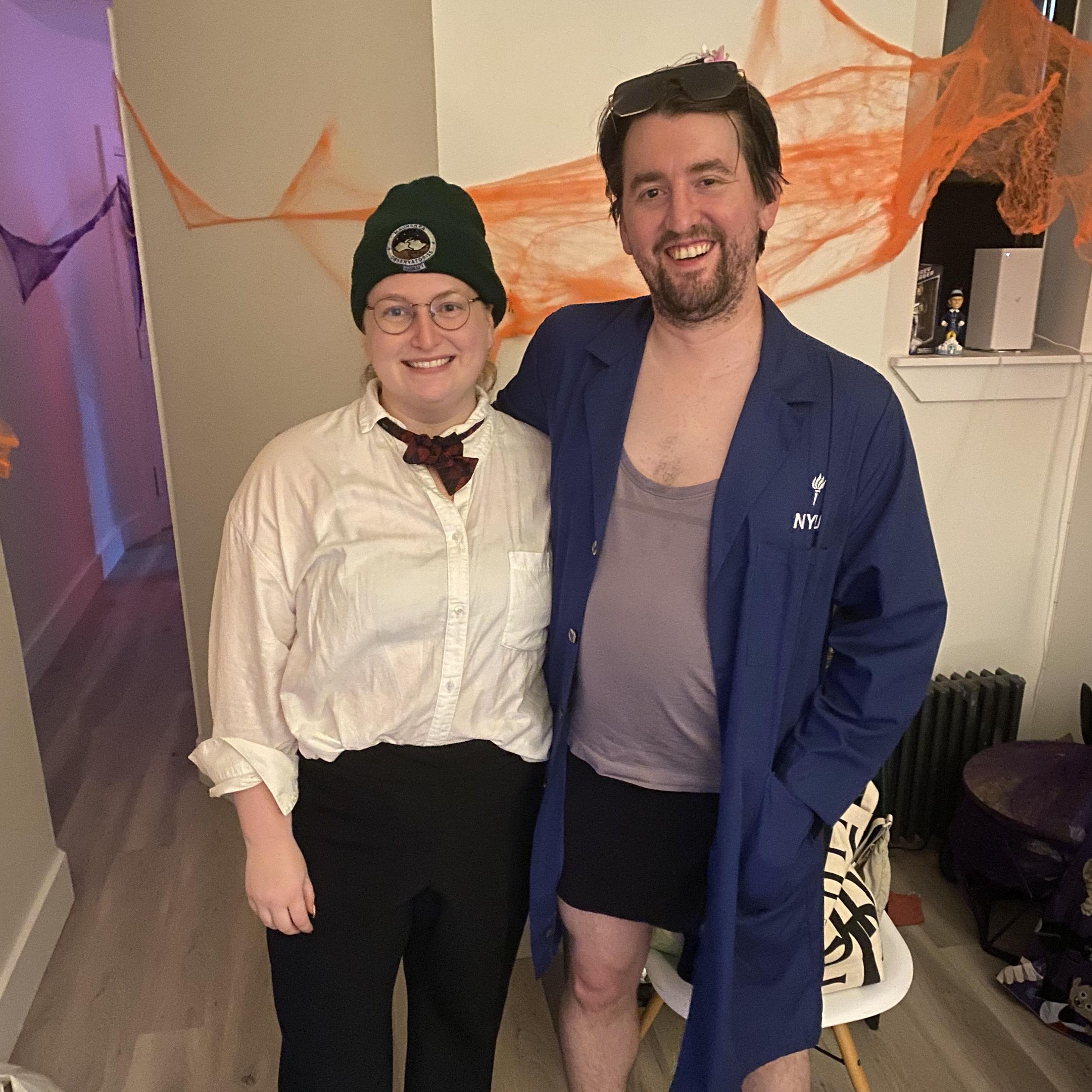Last minute Halloween costumes as each other