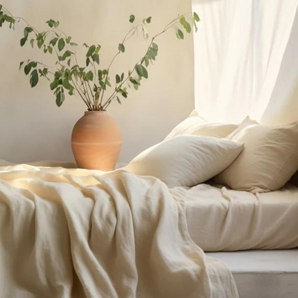 Eucalypso Classic Sheet Set Soft Beige / King