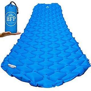 OutdoorsmanLab Ultralight Sleeping Pad - Ultra-Compact for Backpacking, Camping, Travel w/ Super Comfortable Air-Support Cells Design