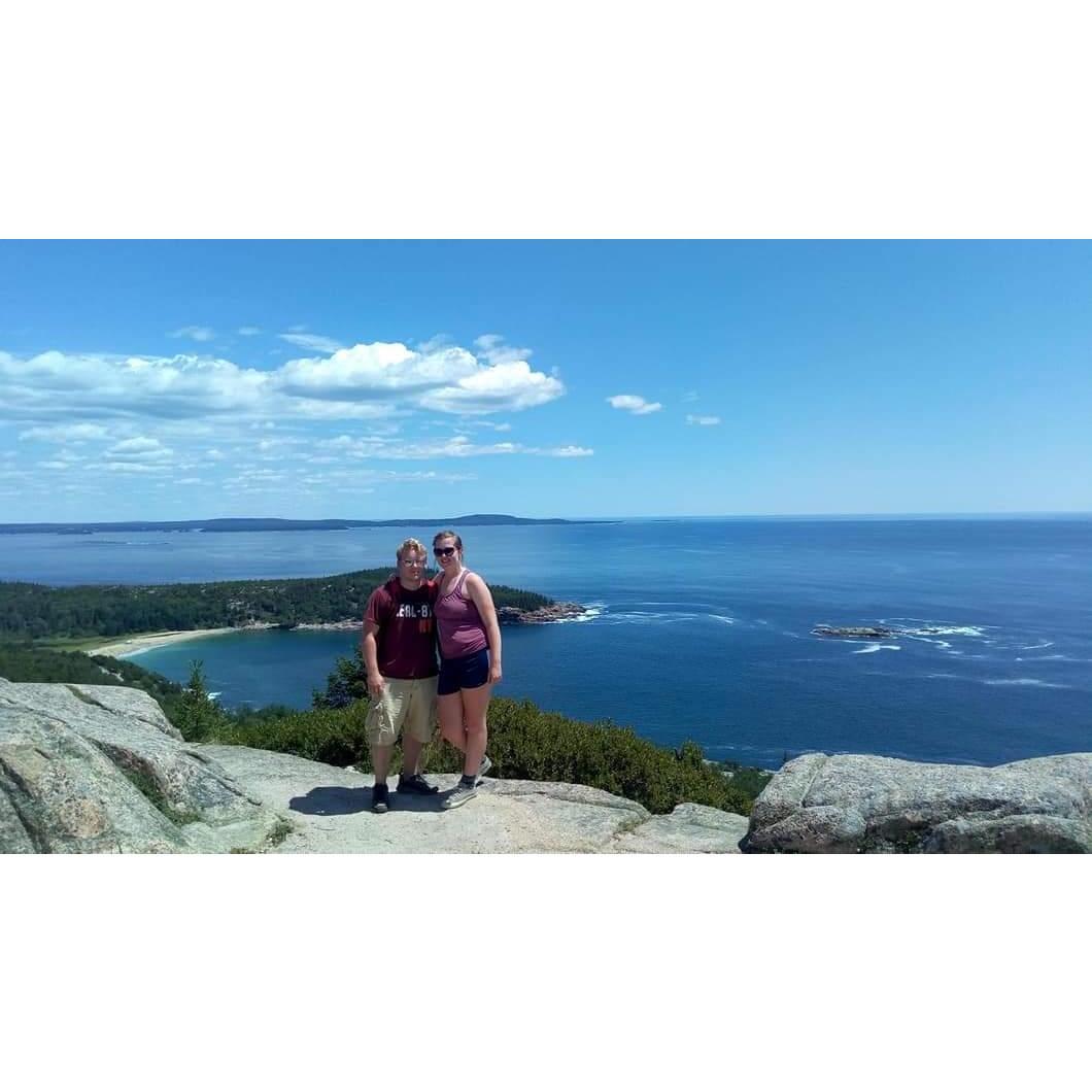 first trip together! We went to Acadia, and want to go again.