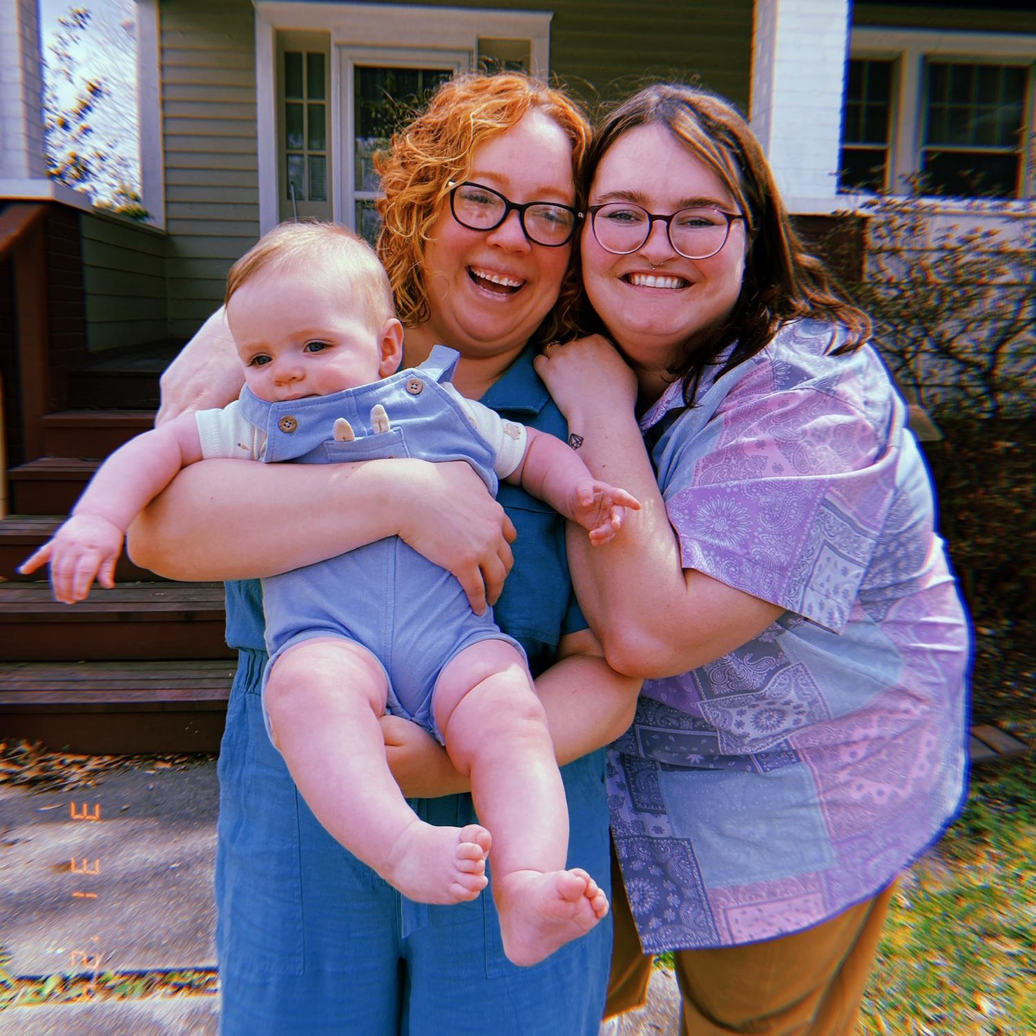 Our first Easter with baby Theo