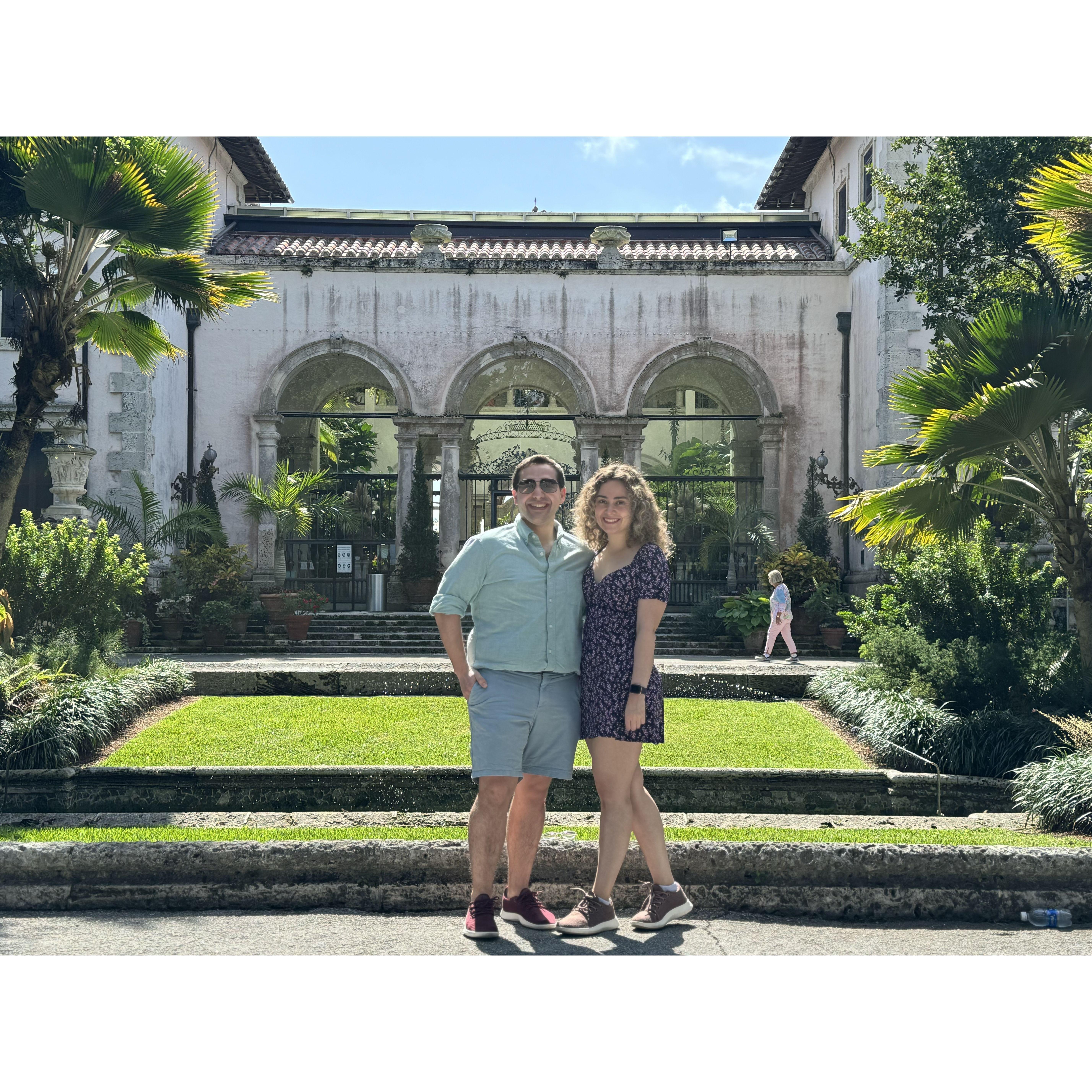 Vizcaya Gardens in Miami