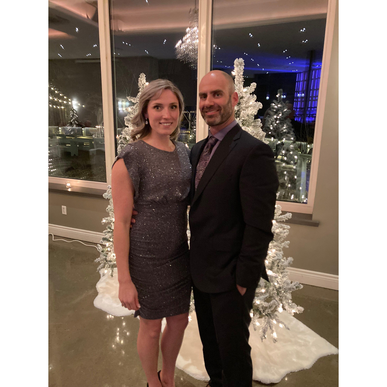 Winter Wedding Wonderland! ..We clean up nice!