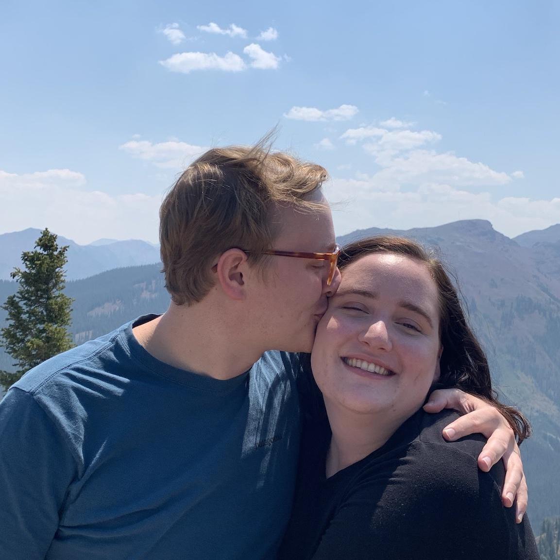 One year together - celebrating in Aspen