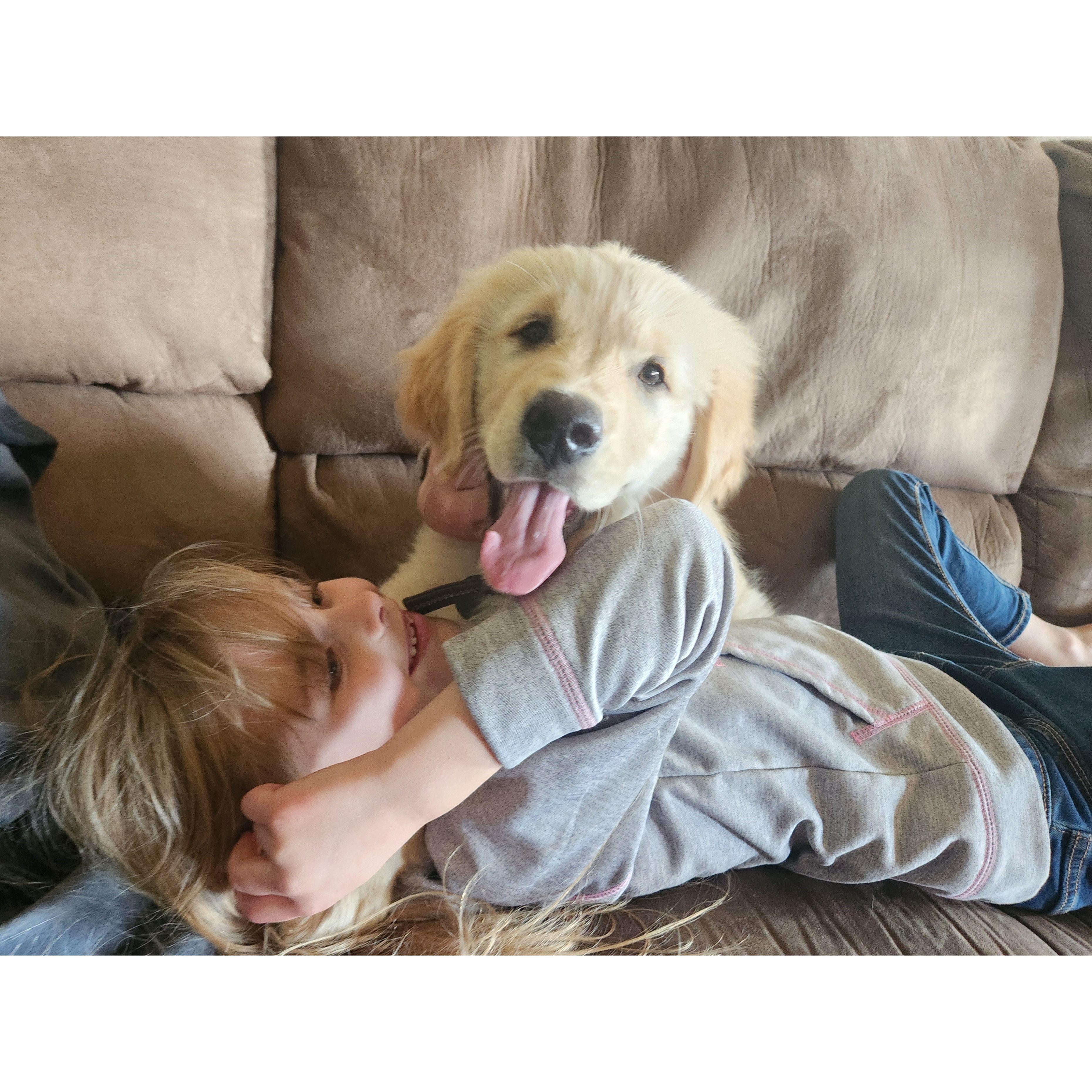 In 2024 Moose joined the family.