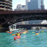 Kayak Down the Chicago River