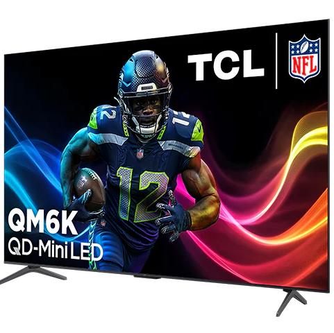 TCL 55’’ QM6K Series QD-Mini LED QLED 4K UHD Smart TV with Google TV – 55QM6K