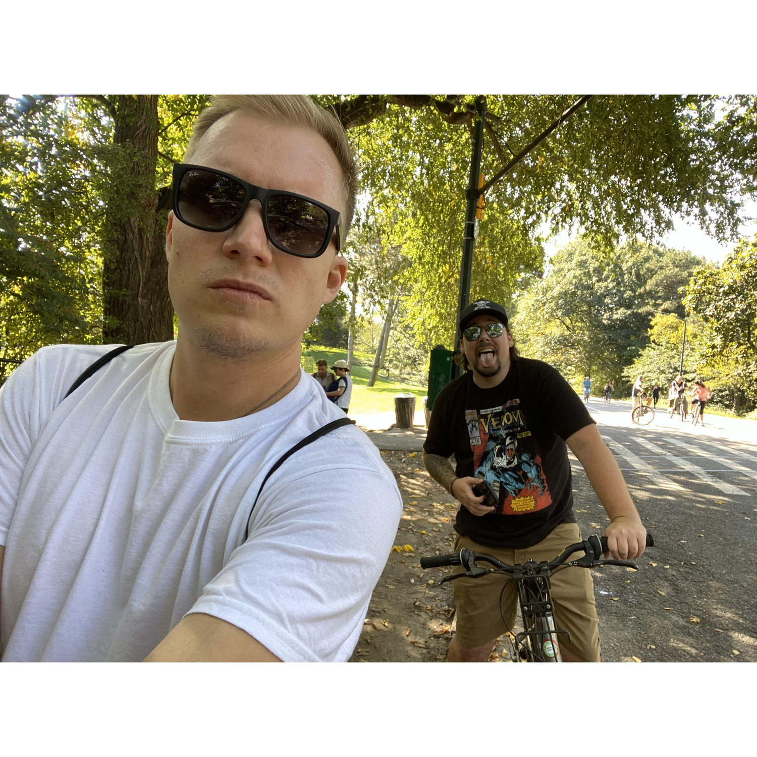 October 5th, 2024 - Mike in Central Park the day after!