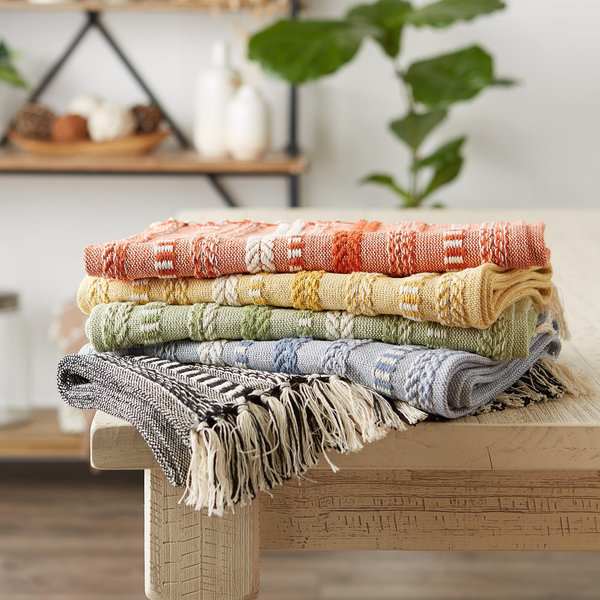 DII Braided Stripe Table Runner - Thumbnail 3
