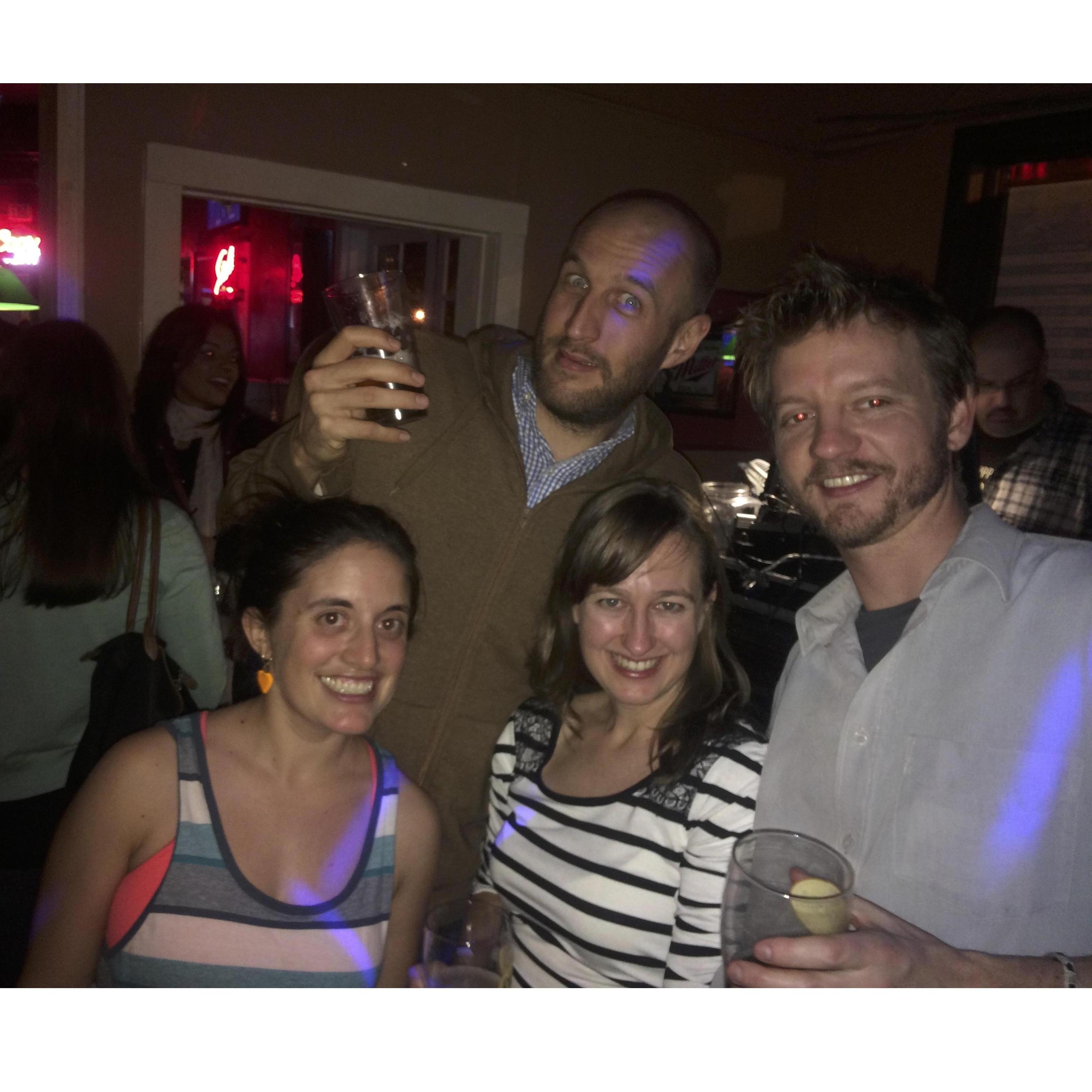 Our very first picture together on the night we met!