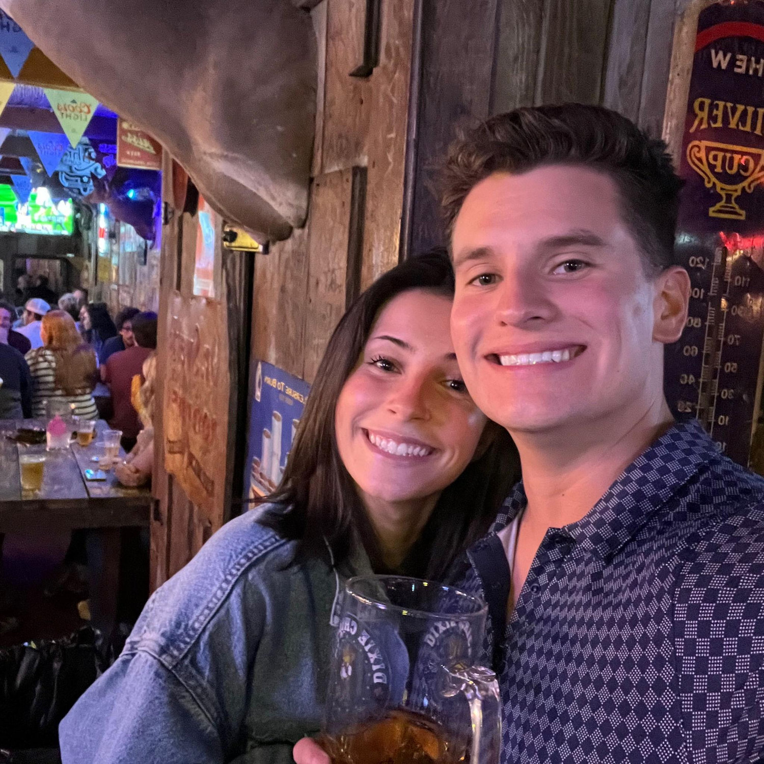 Typical College Station night out at the Chicken.
