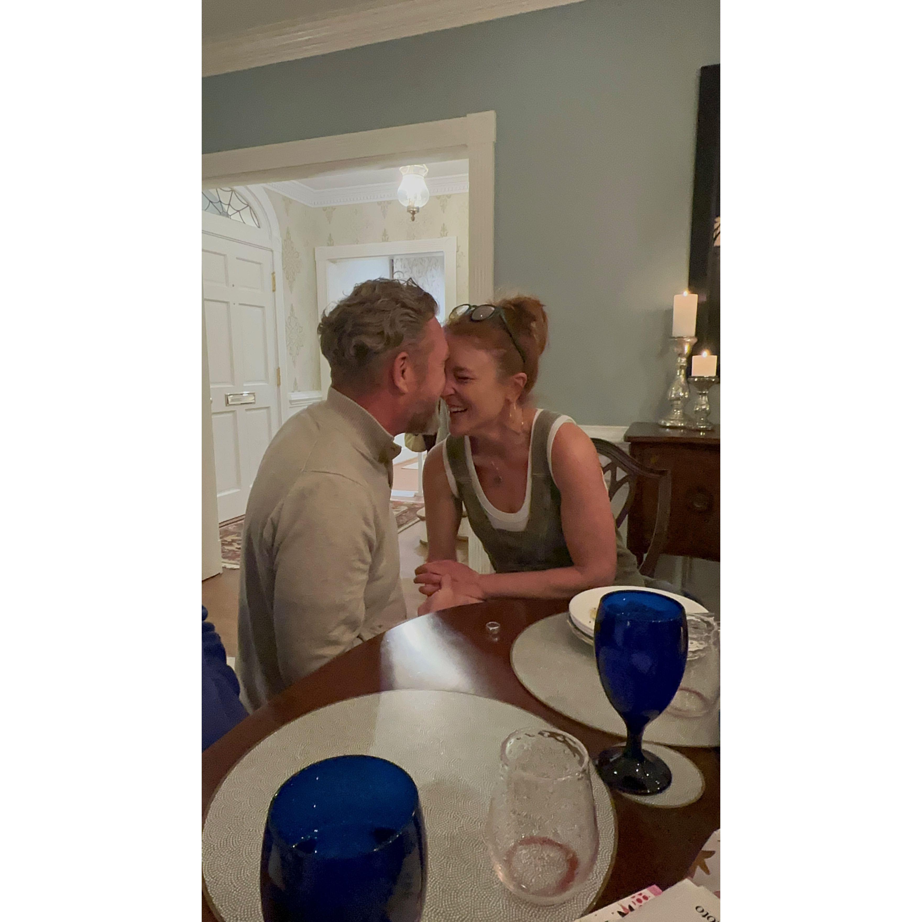 She said Yes!