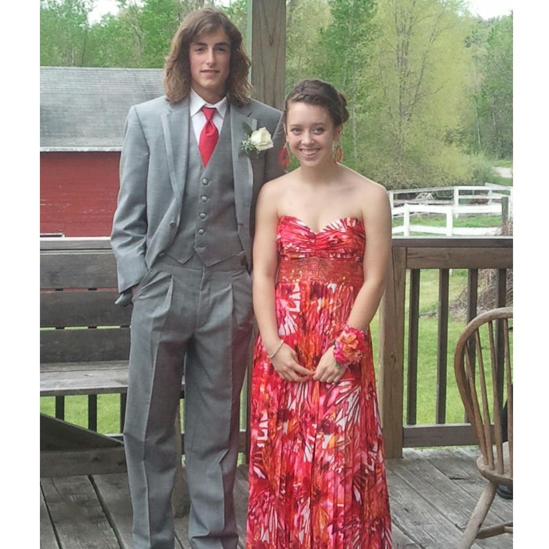 Spencer's senior prom, our first date, May, 2012.