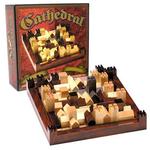 Cathedral Wood Strategy Tabletop Board Game Classic
