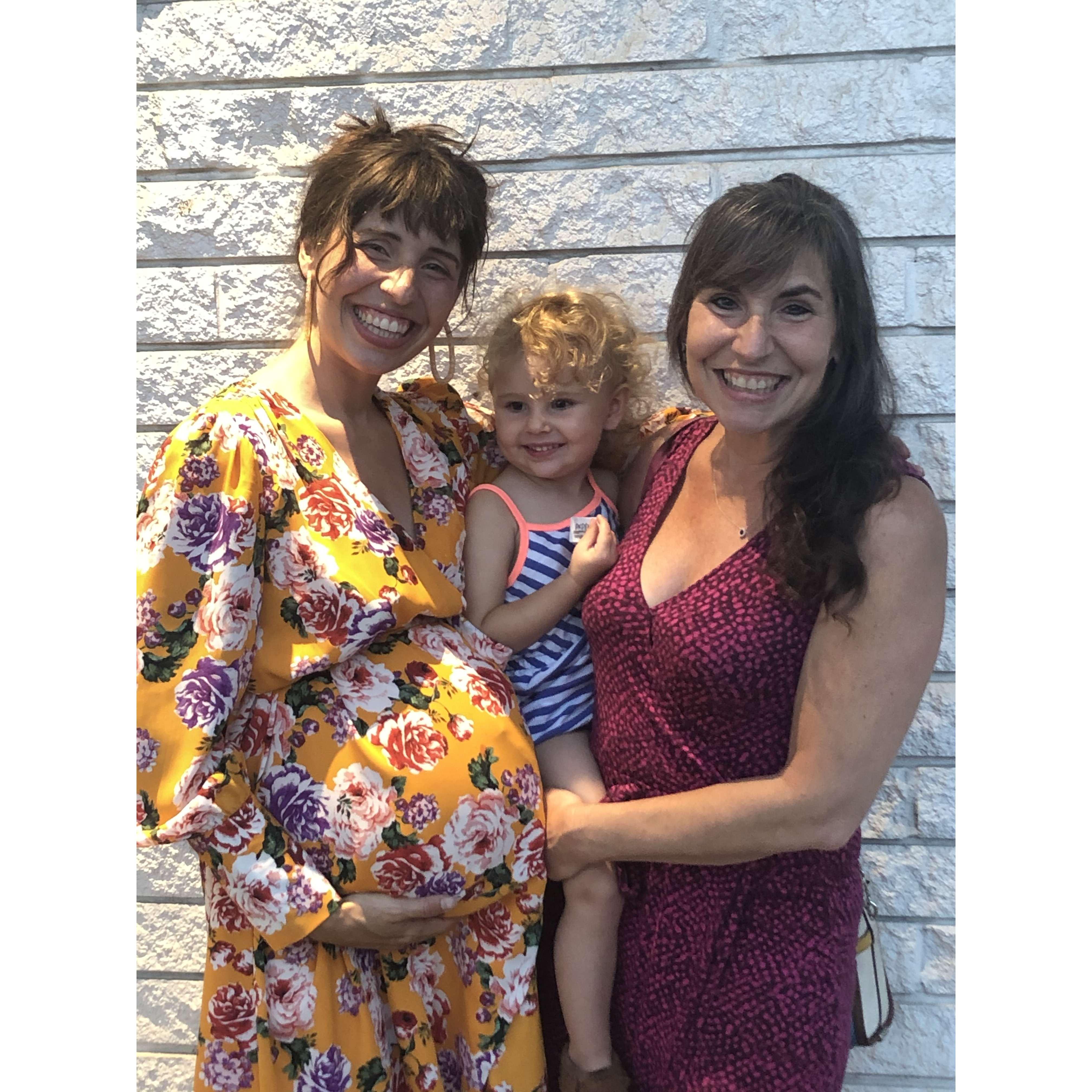 Yay!!! River's "in the oven" baking up, we can't wait to meet you buddy!!! xoxo