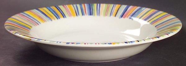 Rim Soup Bowl Colorado by Faiencerie De Gien