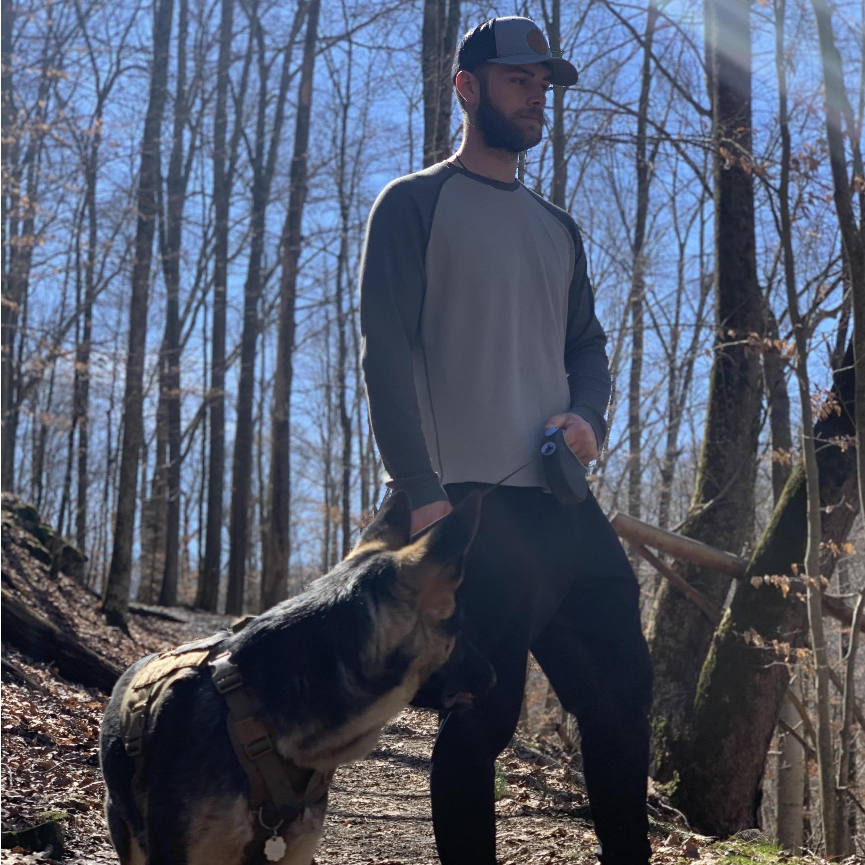 February 20, 2022 - Nashville got some warm weather, so we went on a hike with Groot!