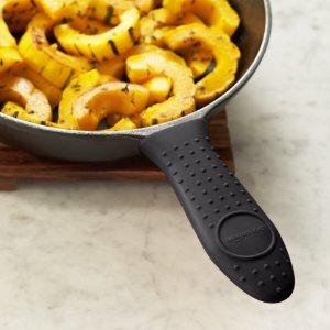 AmazonBasics Silicone Hot Handle Cover/Holder, Black