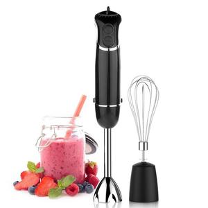 OXA Smart Powerful 2-in-1 Hand Blender with 6 Speed, 500W, Whisk Attachment - Black