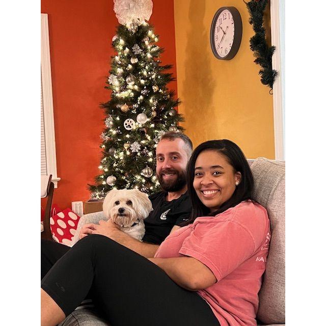 Christmas 2023 with the one and only Harlan! We love you, buddy!!