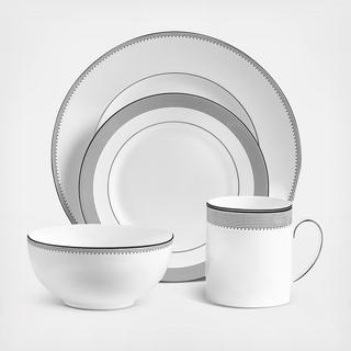 Grosgrain 4-Piece Place Setting, Service for 1