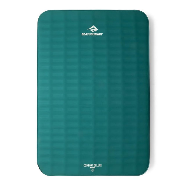 Sea to Summit Comfort Deluxe Self-Inflating Foam Double Sleeping Pad, Rain Forest