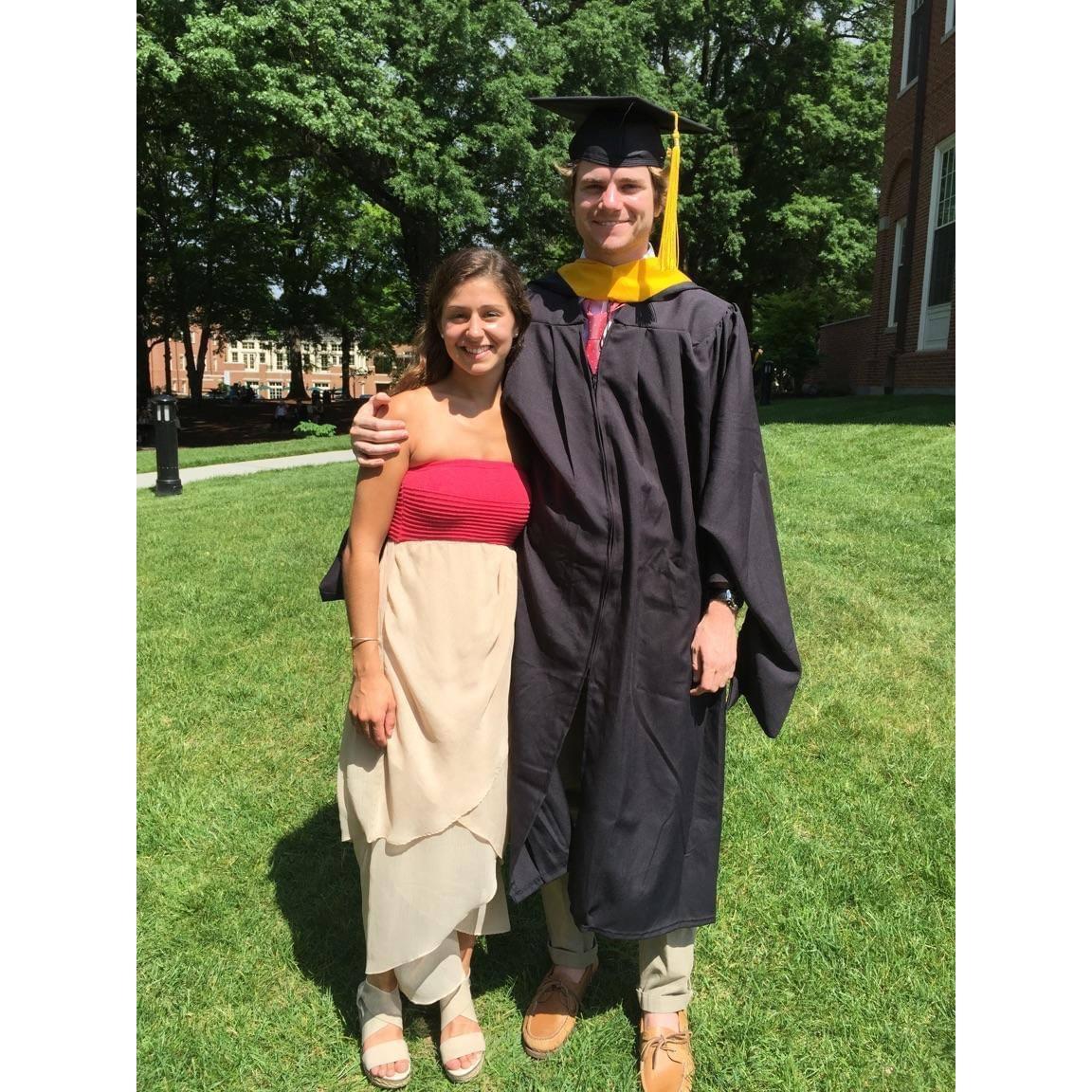 David's Masters graduation (2015)
