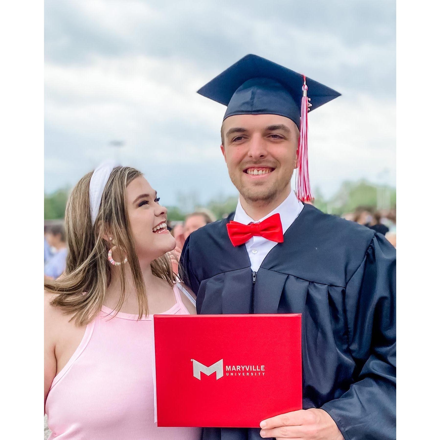 Ian's college graduation day!