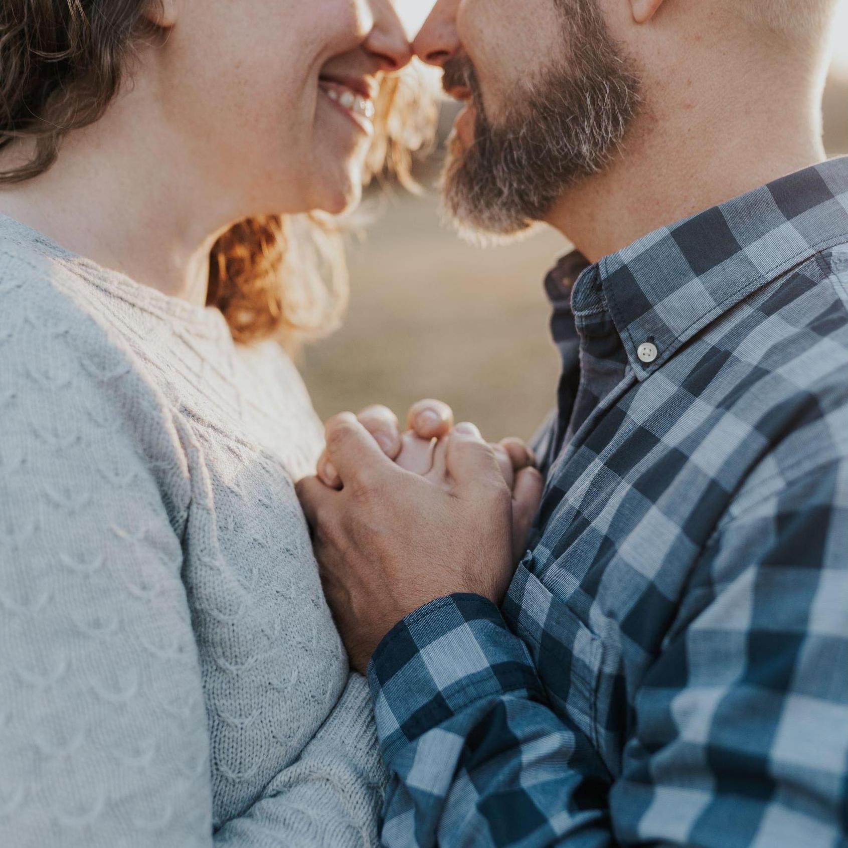 December 2021 - engagement pictures at Willow Springs Park.