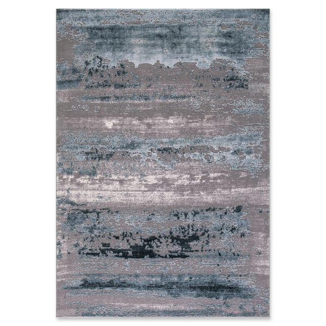 Thema Lakeside 5-Foot 3-Inch x 7-Foot 3-Inch Area Rug in Teal/Grey