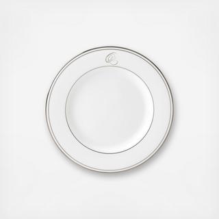 Federal Platinum Script Salad/Dessert Plate