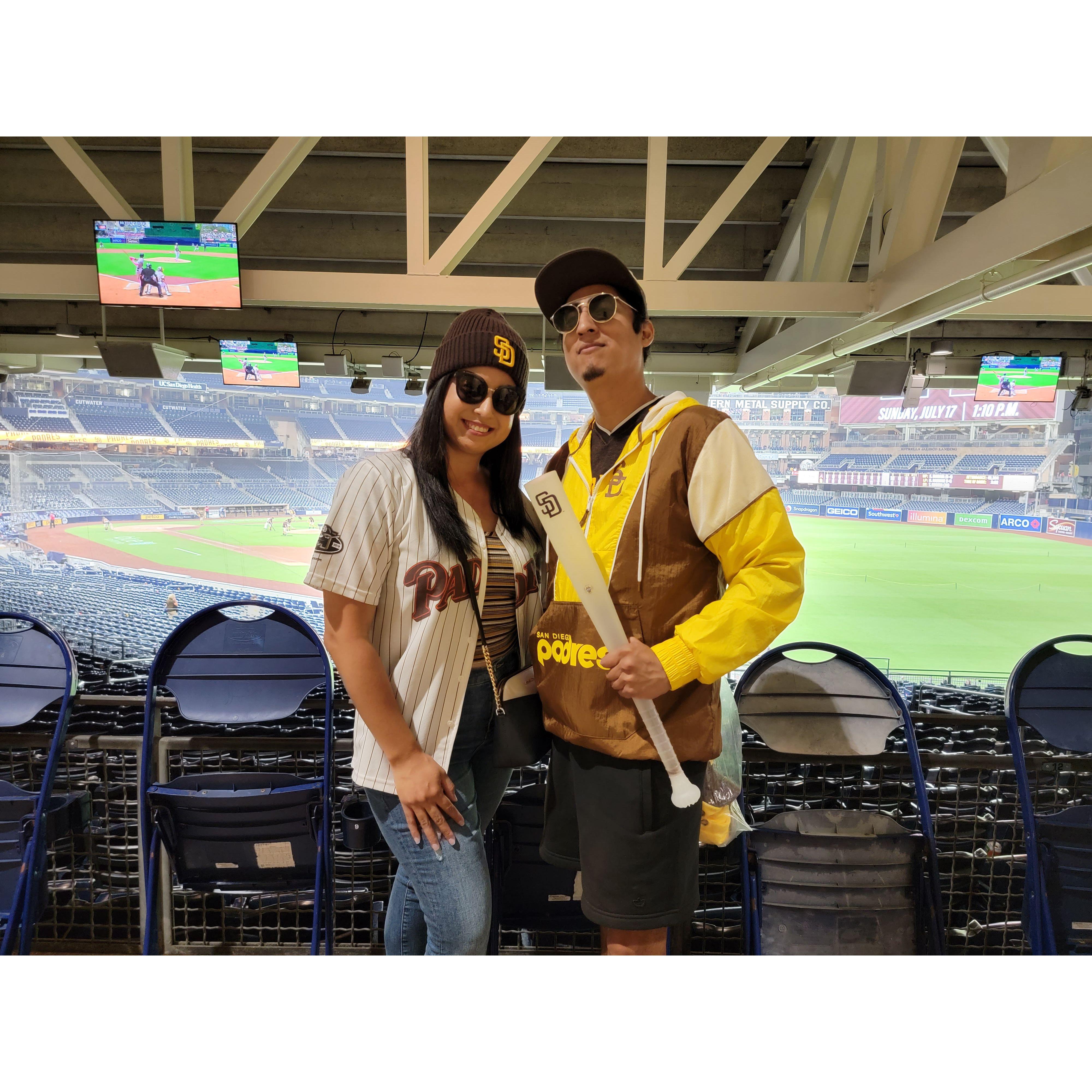 Padres game!