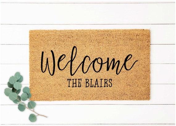 Personalized Doormat