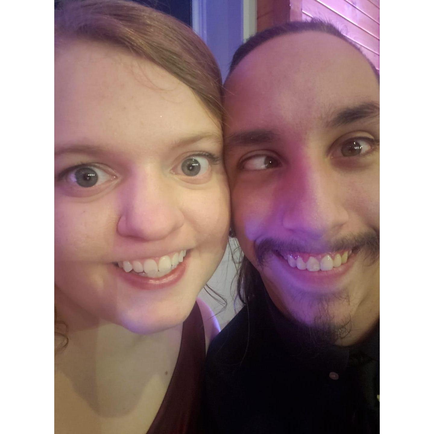 You can't expect us to take a nice picture all the time