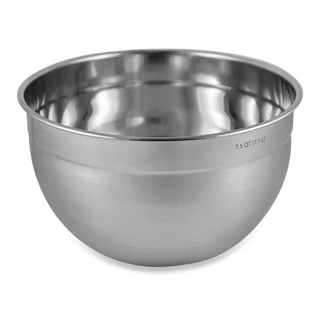 Stainless Steel  7.5 Quart  Mixing Bowl