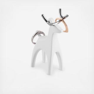 Anigram Reindeer Ring Holder, Set of 2