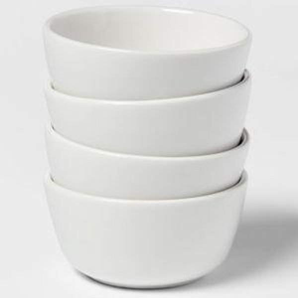 White 8oz 4pk Stoneware Avesta Bowls - Threshold™
