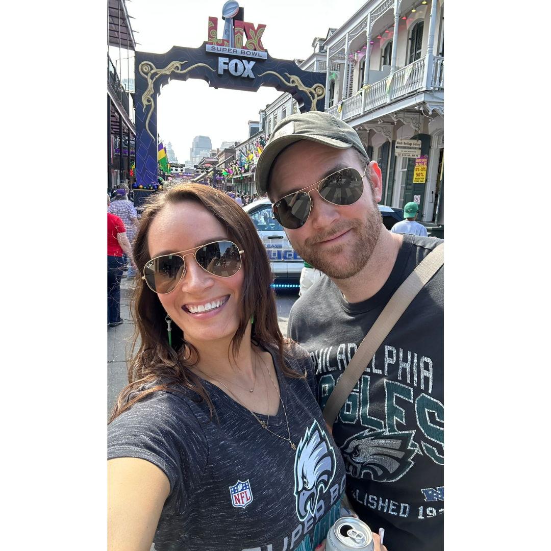 Superbowl in NOLA! Go Birds!
