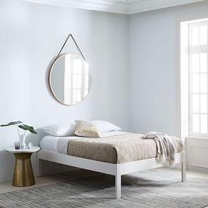 Simple Bed Frame - Tall (White)