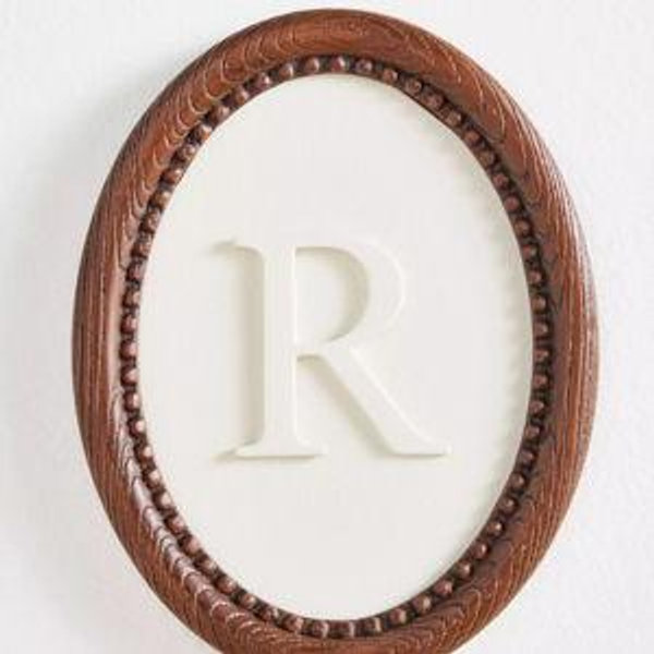 Emery Wood Monogram Gallery Wall Charm