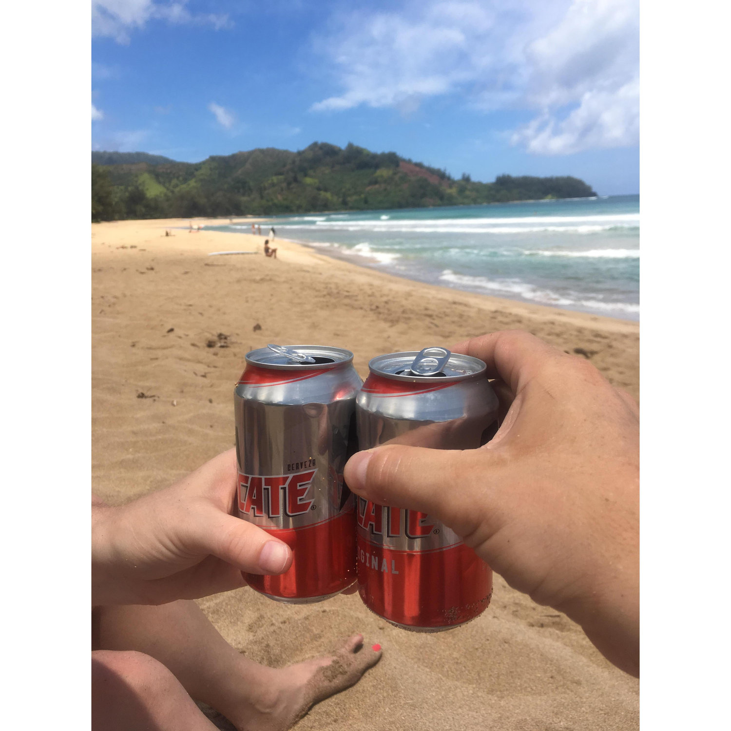 Living the dream in Hawaii (Thanks Pat and Monica!)