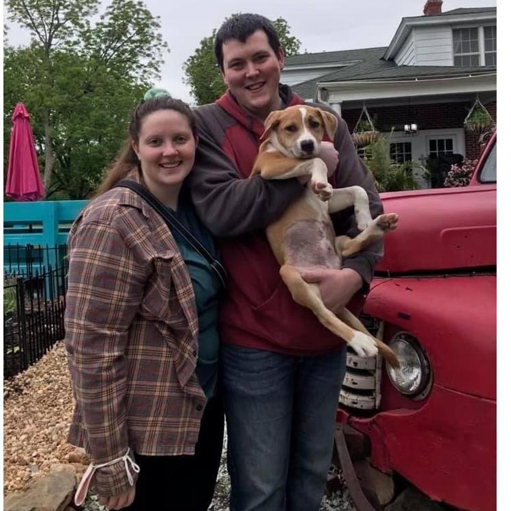 The day we adopted Presley.